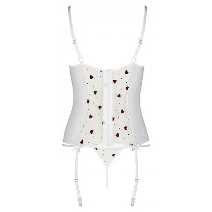 Corset Passion Lovelia Alb L-XL