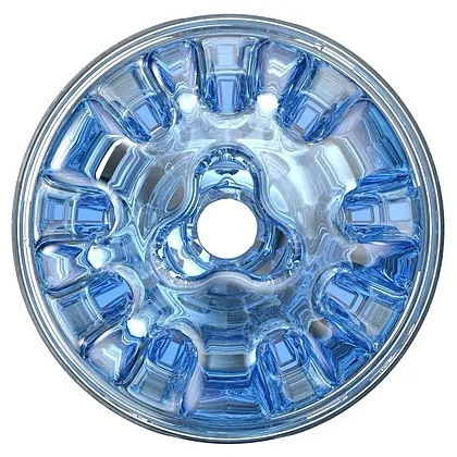 Quickshot Turbo Blue Ice Fleshlight Compact Prindere Dinamică Albastru