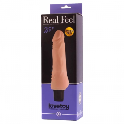 Vibrator Real Feel Cyberskin 19cm
