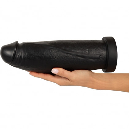 Realistixxx Real Giant XXL, 29,8×9,1 cm cu Ventuză Negru