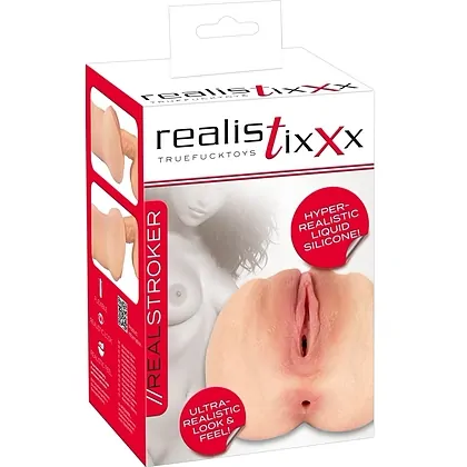 Realistixxx Real Stroker – Textură Naturală 17,5 cm
