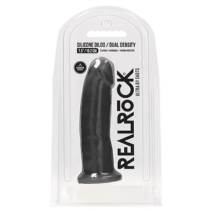 Realrock Din Silicon 19.2cm Negru