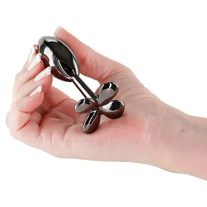 Rear Assets Clover — Dop Anal Aluminiu Argintiu