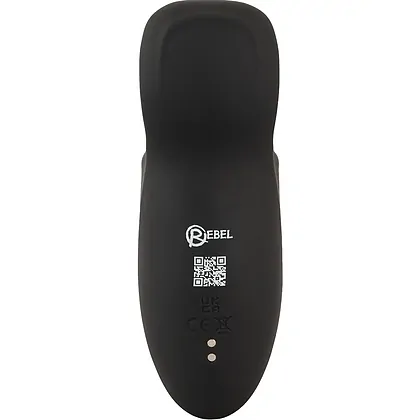 Rebel Man Wand 3 Motoare, 10x10 Moduri, Reîncărcabil Negru