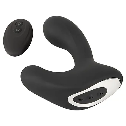 Rebel Plug Anal Gonflabil — 3 Motoare, 10 Moduri, USB Negru