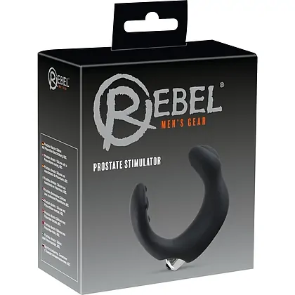 Rebel Prostate Stimulator Negru Silicon