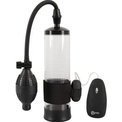 Rebel Set 7-în-1: Pompă Măsurabilă, 20 Moduri Vibrații Negru