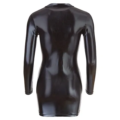 Rochie Cottelli Collection Latex Mini Dress Negru XL