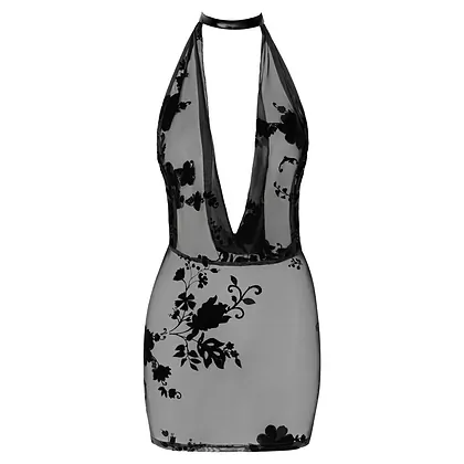 Rochie Erotică Noir Handmade Negru L