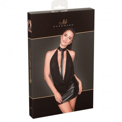 Rochie Noir Handmade Leia Negru M