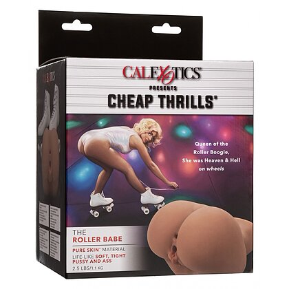 Roller Babe: Masturbator Dual TPE, Ton Caramel