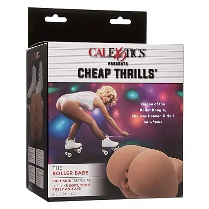 Roller Babe: Masturbator Dual TPE, Ton Caramel