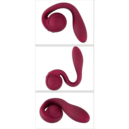 Rosenrot Vibrator Flexibil, 2 Motoare, 10 Moduri Roșu