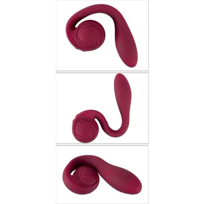 Rosenrot Vibrator Flexibil, 2 Motoare, 10 Moduri Roșu