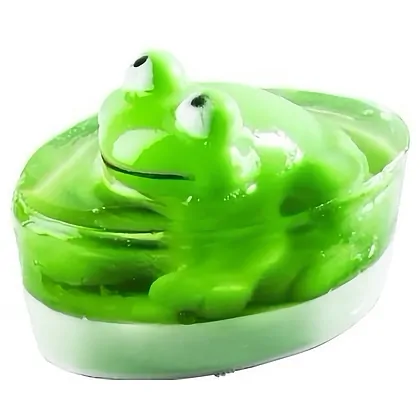 Săpun verde cu jucărie broscuță Organique 80g