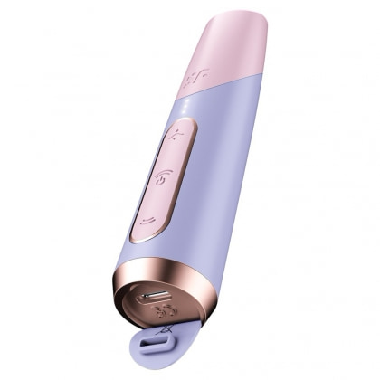 Satisfyer Bold Kiss Stimulator Clitoridian cu 30 de programe Mov