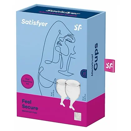 Satisfyer Feel Secure Menstrual Cup Set