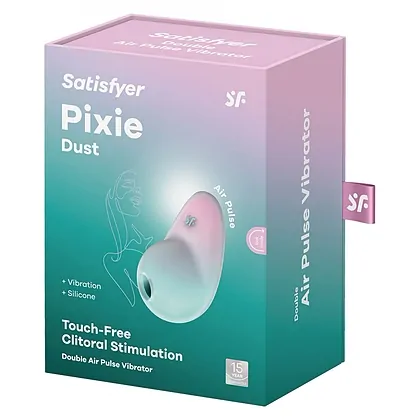 Satisfyer Pixie Dust Mint Pink Multicolor