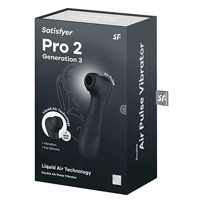 Satisfyer Pro 2 Generation 3 With Liquid Air Dark Grey Gri