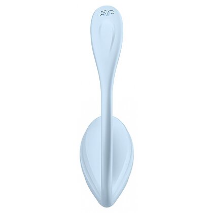 Satisfyer Smooth Petal Connect Vibrator Purtabil 12 Moduri Albastru