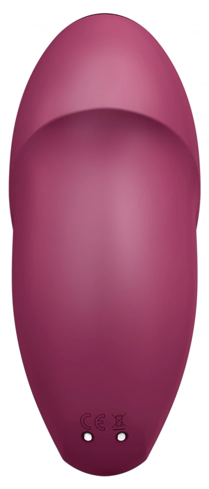 Satisfyer Tap Climax 1 Roșu 11 Vibrații + 11 Tapping