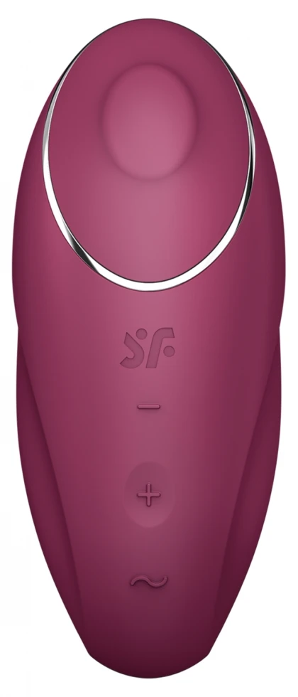 Satisfyer Tap Climax 1 Roșu 11 Vibrații + 11 Tapping