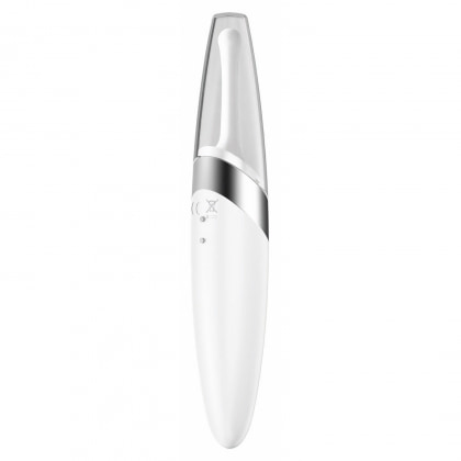 Satisfyer Twirling Delight White – Reîncărcabil, Discret Alb