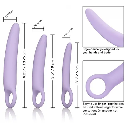 Set 3 Dilatatoare Vaginale Alena Mov