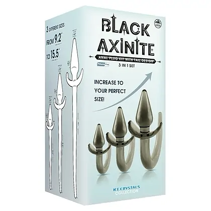 Set 3 în 1 Plug Anal cu Cozi Decorative 6.4/8.9/10.7 cm — Nmc