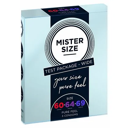 Set 3 Prezervative Mister Size 60-64-69