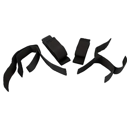 Set 4 Piese Bad Kitty Arm And Leg Restraints Negru