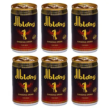 Set 6 x Băutură Energizantă Cu Ginseng Diblong 150ml