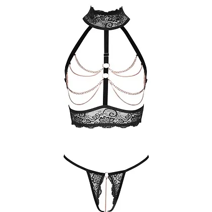 Set Abierta Fina Amethyst Negru S