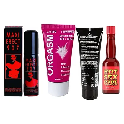 Set Aprindere Pasională — Kit Intens pentru Cuplu