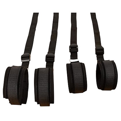 Set Cătușe Fetish Wraparound Mattress Negru