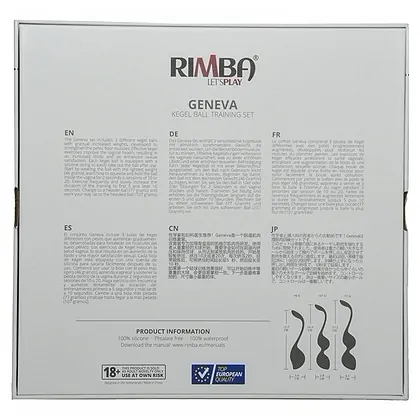 Set Bile Vaginale Geneva Kegel Training Mov