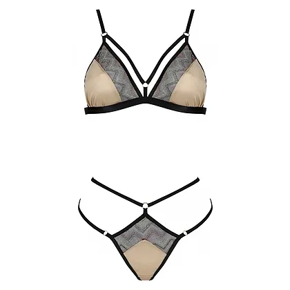 Set Cașmir Indila Auriu S-M