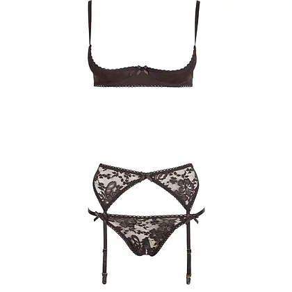 Set Cottelli Collection Aaliyah Negru M