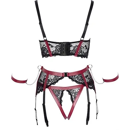 Set Cottelli Collection Annie Roșu L