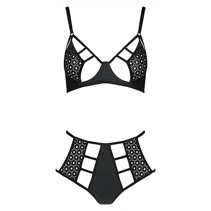 Set Din Piele Passion Tamaris Negru S-M