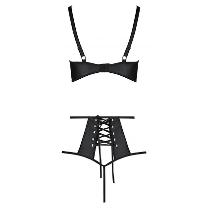 Set Din Piele Passion Tamaris Negru L-XL