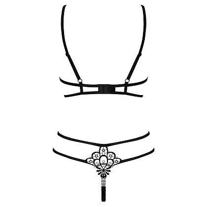 Set Erotic Obsessive Badossa Negru L-XL