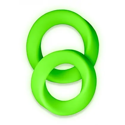 Set Inele Penis Glow in the Dark Verde