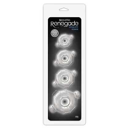 Set Inele Penis Renegade Vitality Transparent