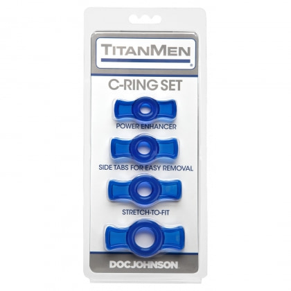 Set Inele TitanMen Albastru