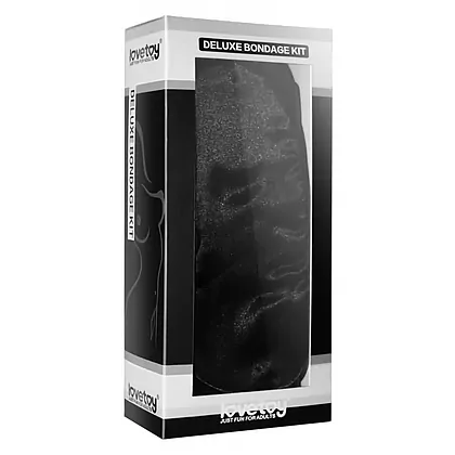 Set Jucării Erotice Bondage Deluxe Negru