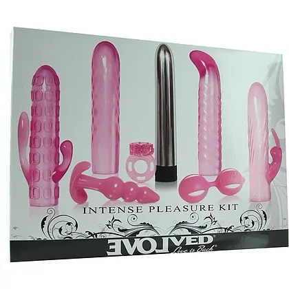 Set Jucării Erotice Intense Pleasure Roz