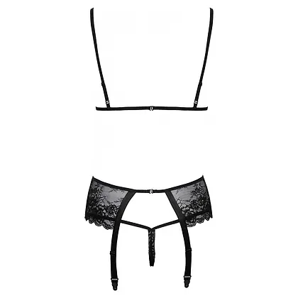 Set Kissable Midnight Fever Negru L-XL