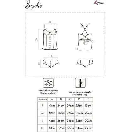 Set LivCo Sophie Alb 2XL