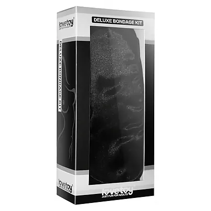 Set Lovetoy Deluxe Bondage Kit Negru